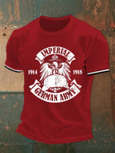 T-Shirt der kaiserlichen deutschen Armee für Männer mit kurzen Ärmeln